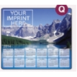 Soft Surface Calendar Mouse Pads - Stock Art Background - Mountain Lake